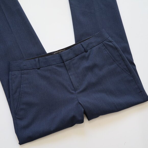 BANANA REPUBLIC Size 4 Blue Dress Pants Slacks Jackson Fit - Picture 2 of 5